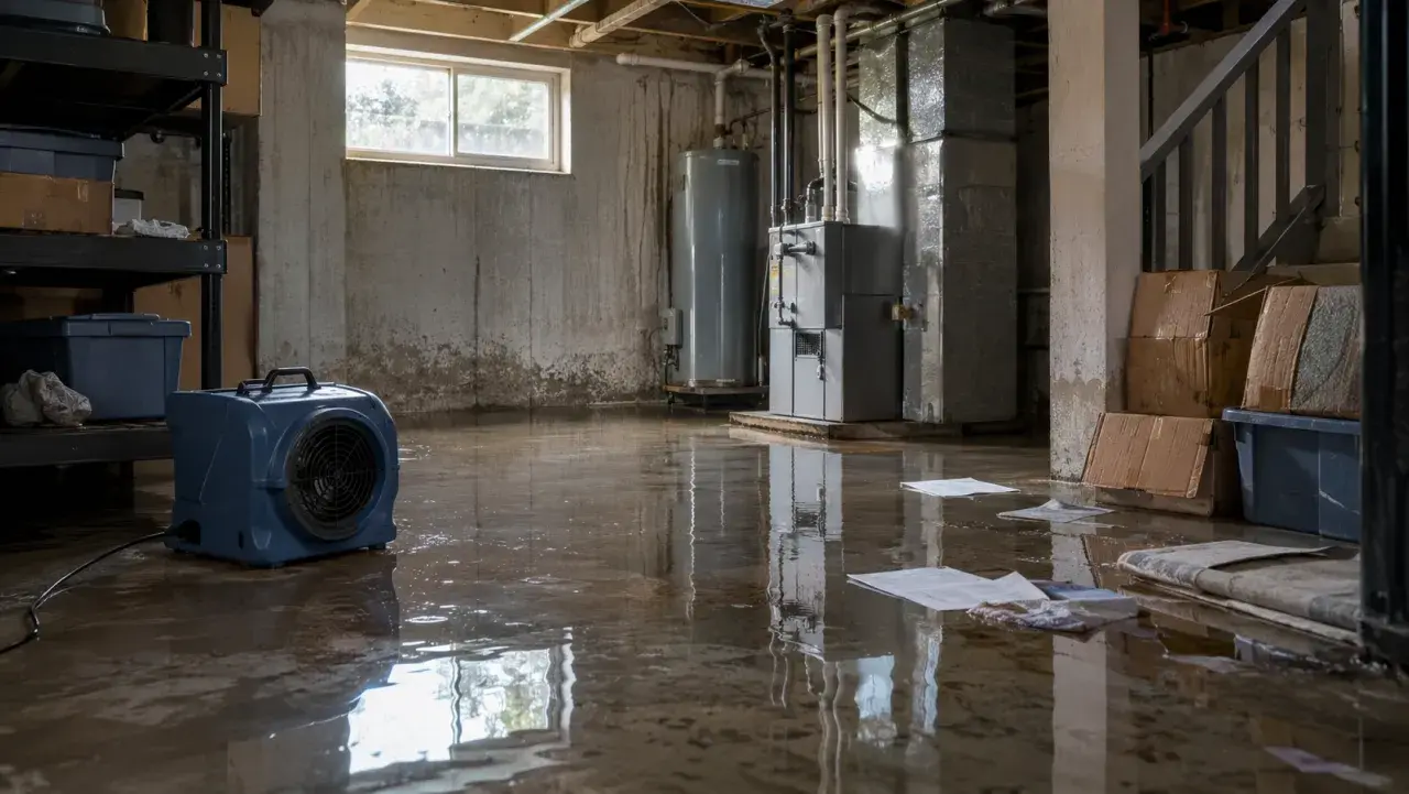 First Hour After a Basement Flood: Do These 5 Things