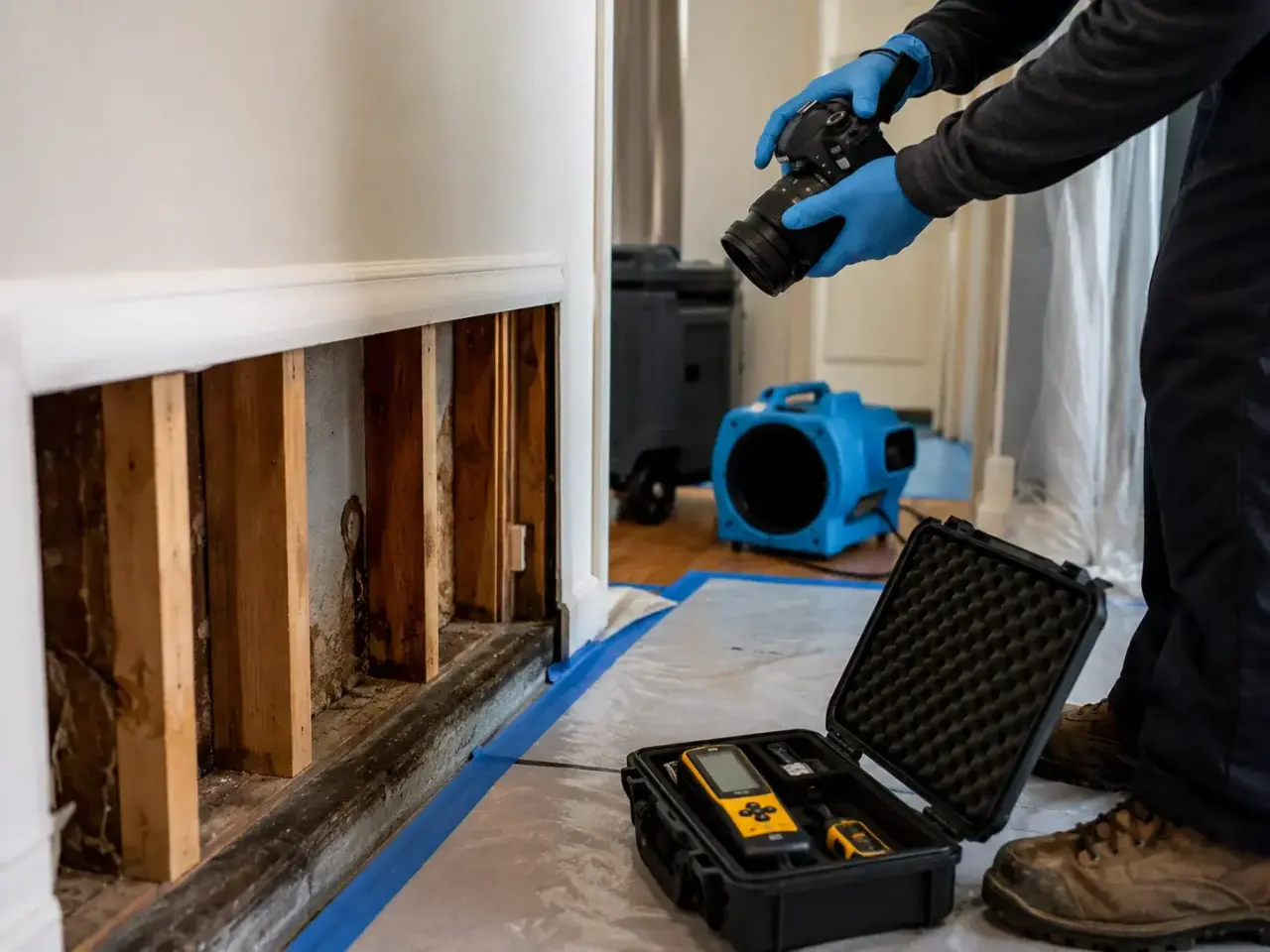 Business Interruption Restoration Support Maple inspection and documentation