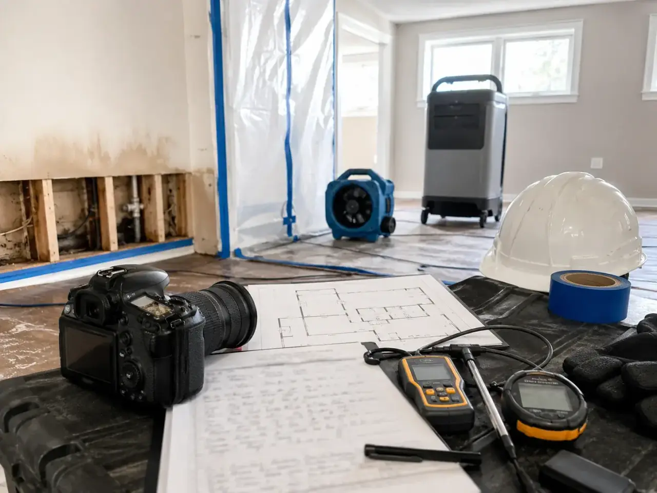 What Catastrophe Response Restoration Maple includes