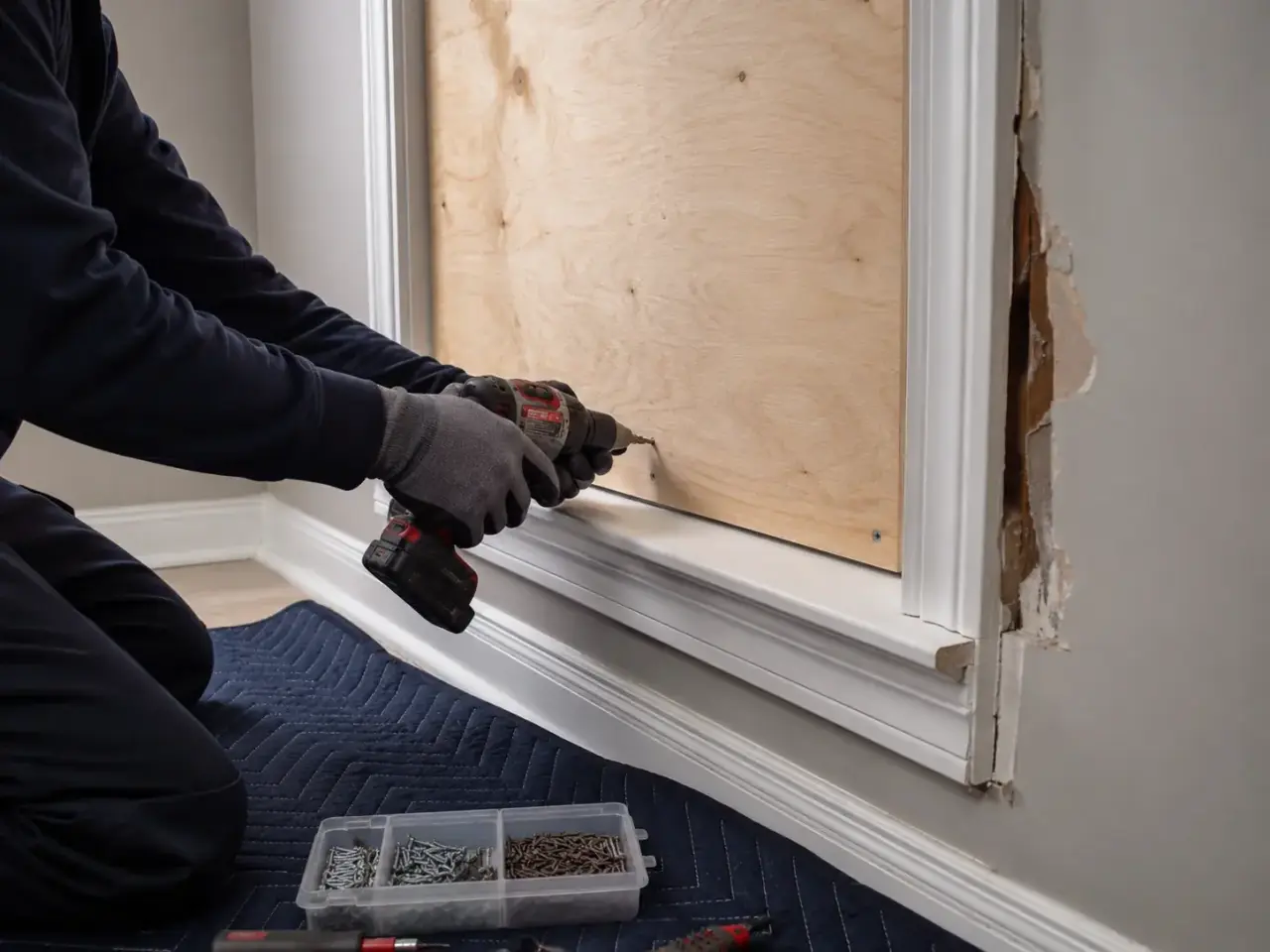 Catastrophe Response Restoration Maple inspection and documentation