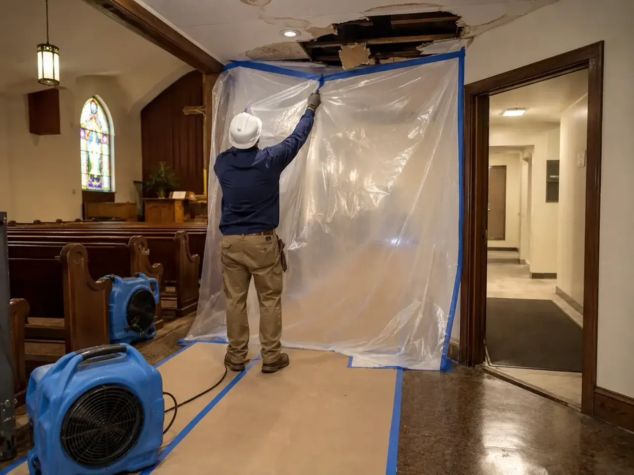What Church Restoration Services Maple includes