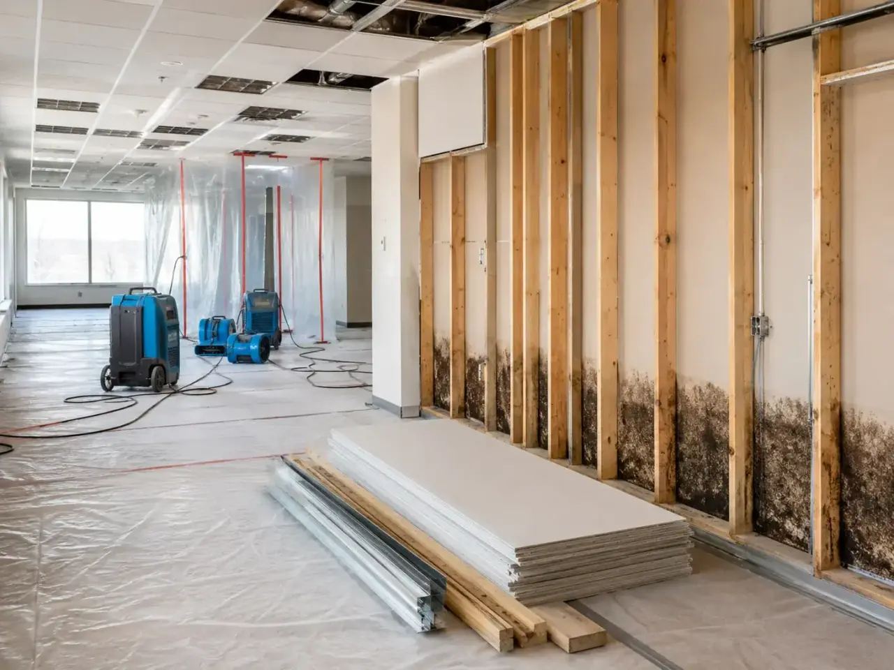 Why Bleach, a Box Fan, and the Cheapest Quote Cost You More for Commercial Mold Remediation Maple