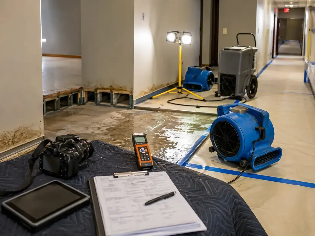 Mould Can Start in 24-48 Hours, and So Can a Liability Problem for Commercial Water Damage Restoration Maple