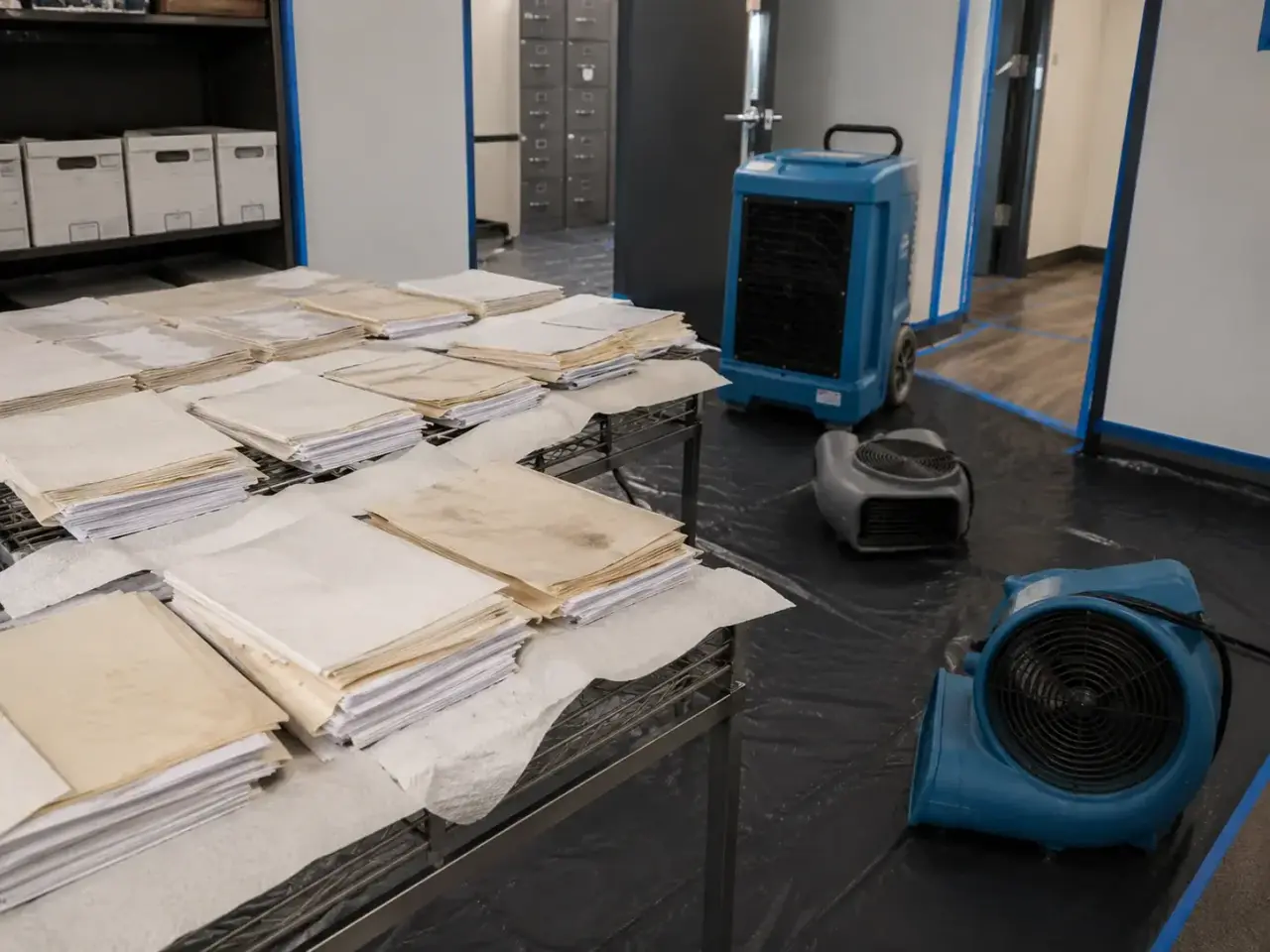 What Document Drying Brampton includes