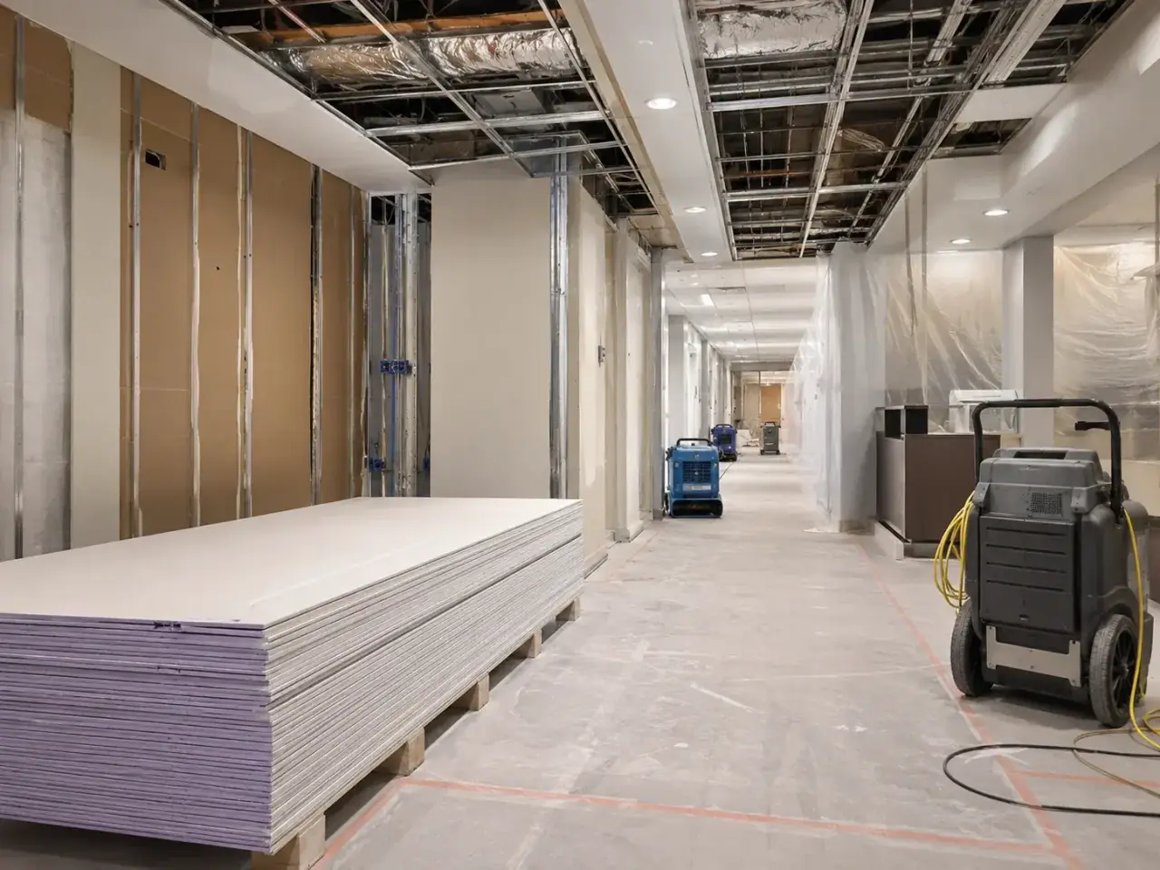 Scale Is the Threat: Small Losses Become Building-Wide Failures for Facility Restoration Maple