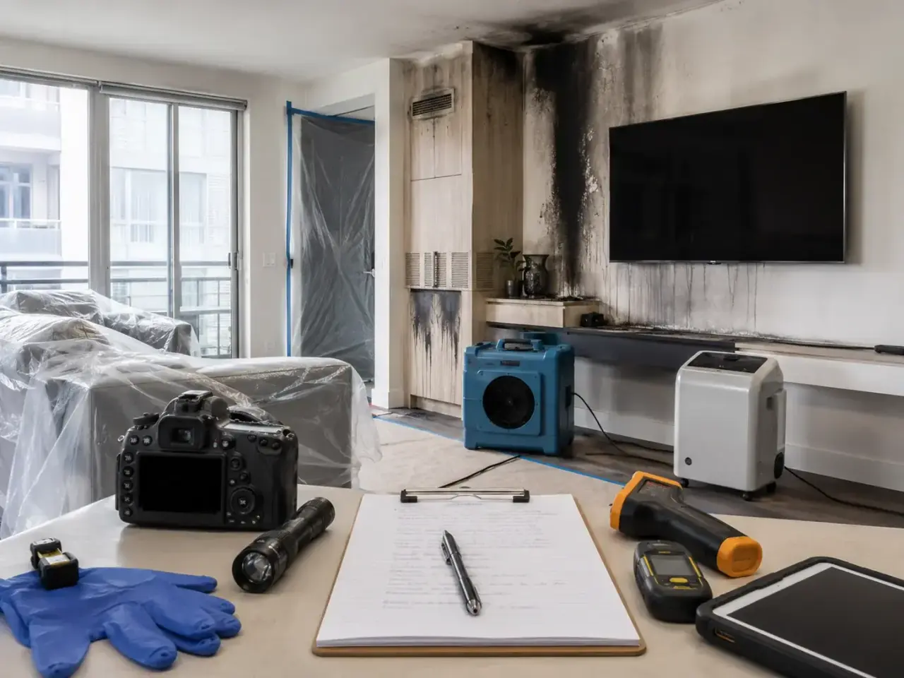 Soot Is Acidic, and It Is Still Working for Fire Damage Restoration