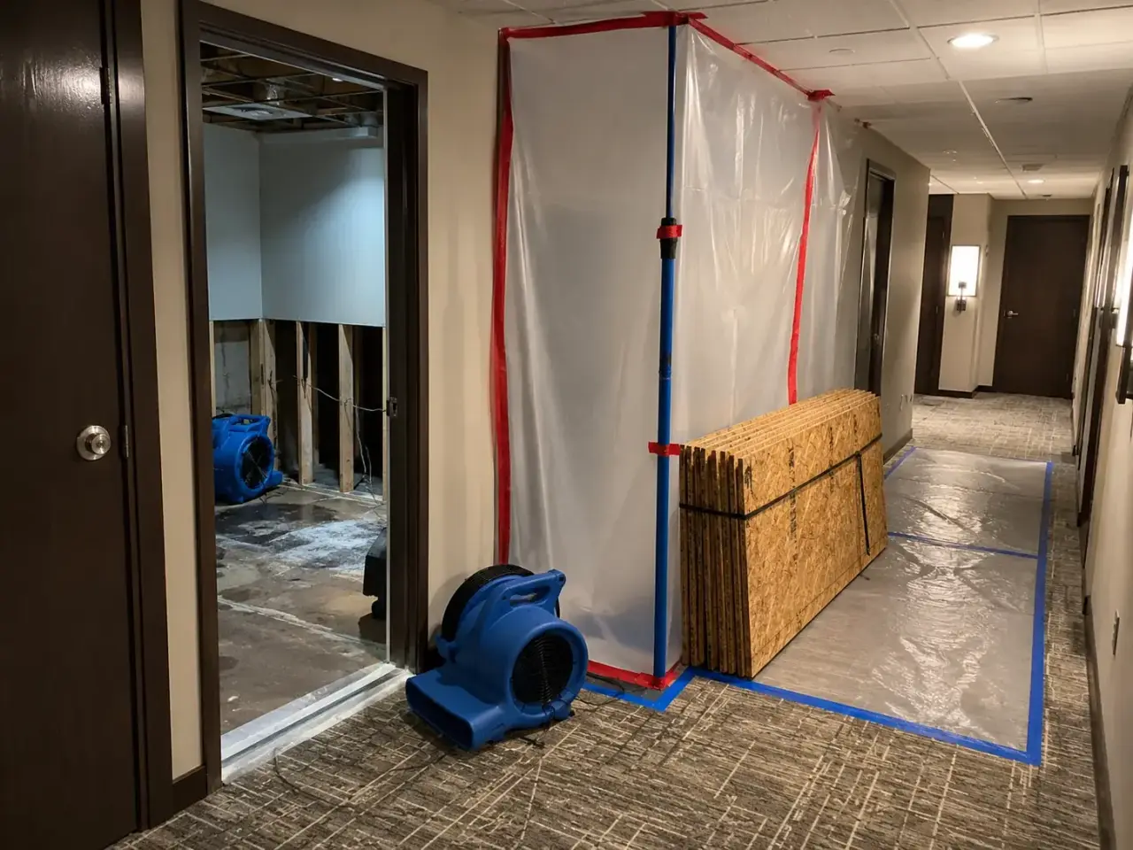 Hotel Restoration Markham inspection and documentation