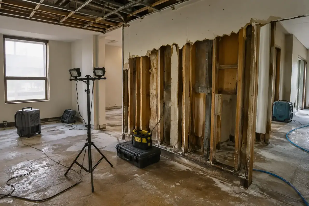impact damage restoration inspection and documentation setup