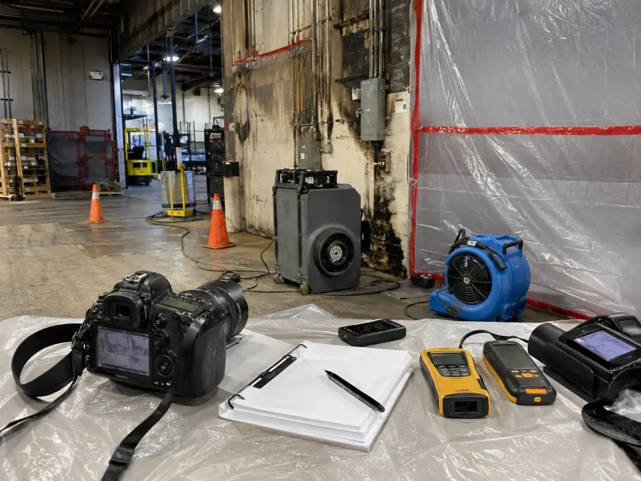 Acidic Soot Is Quietly Destroying Your Machinery Right Now for Industrial Fire Damage Restoration Markham