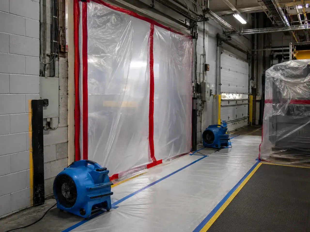 Industrial restoration and reconstruction project planning