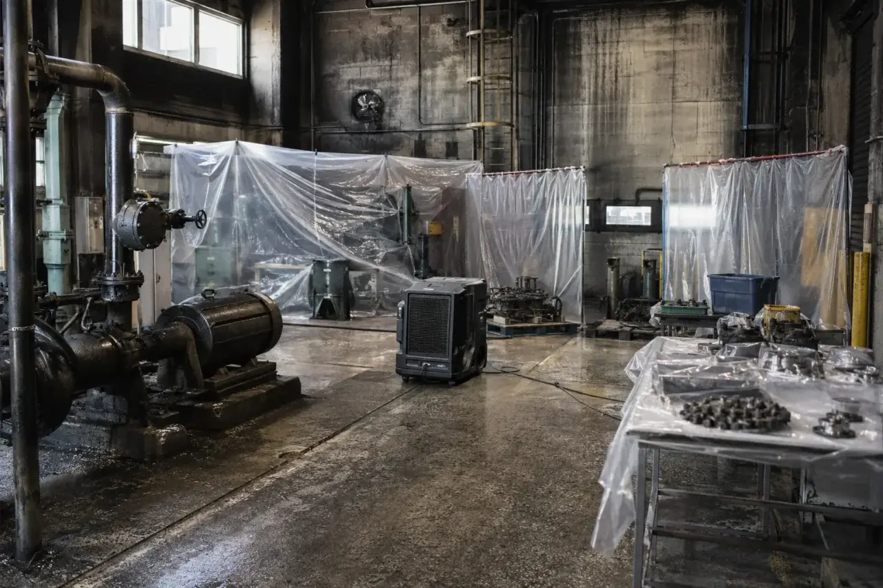Machinery Restoration Maple inspection and documentation