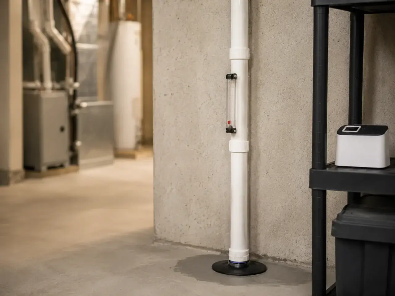 Radon Mitigation Maple restoration equipment and project planning