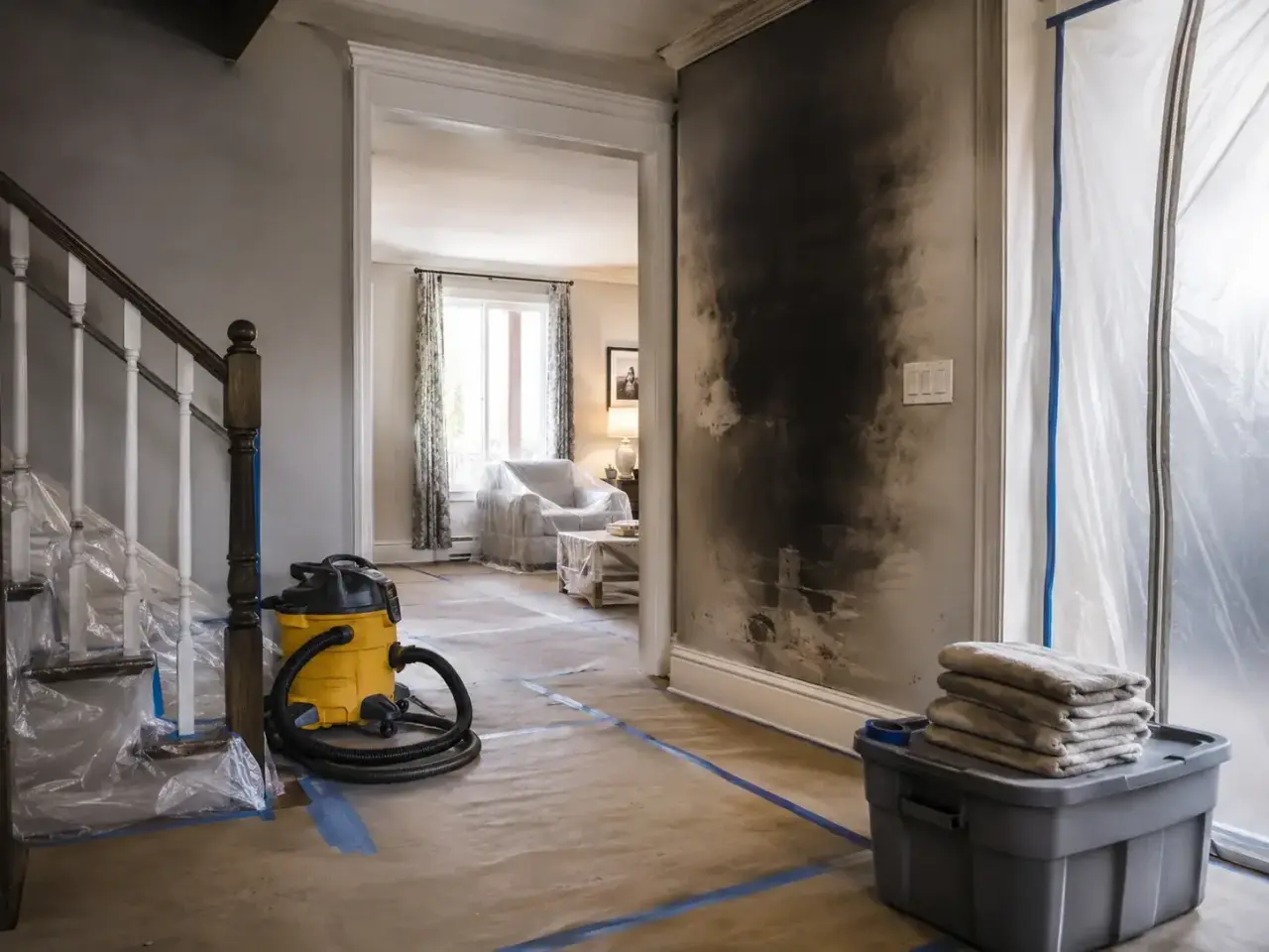 Residential Fire Damage Restoration Markham restoration equipment and project planning