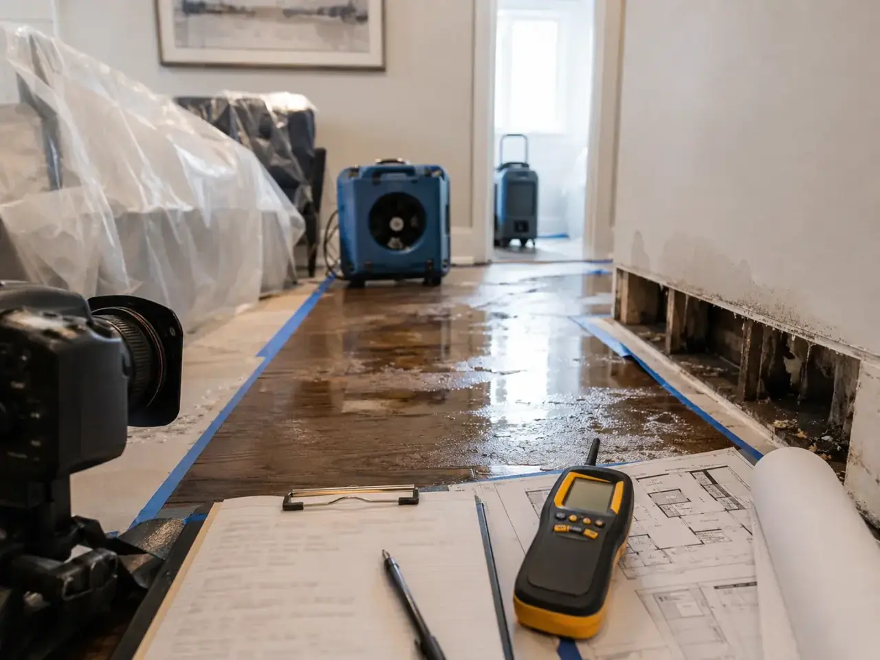 Contaminated Water Is Why DIY Drying Fails Families for Residential Flood Damage Restoration Maple