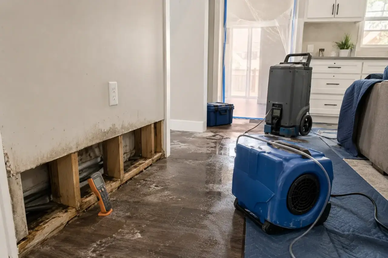 What Has to Go, and Why Drying Alone Is Not Enough for Sewage Backup Restoration
