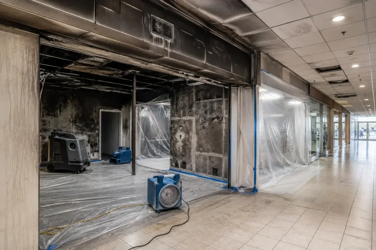 Controlling a Loss Across Separate Tenant Units for Retail Plaza Restoration Markham
