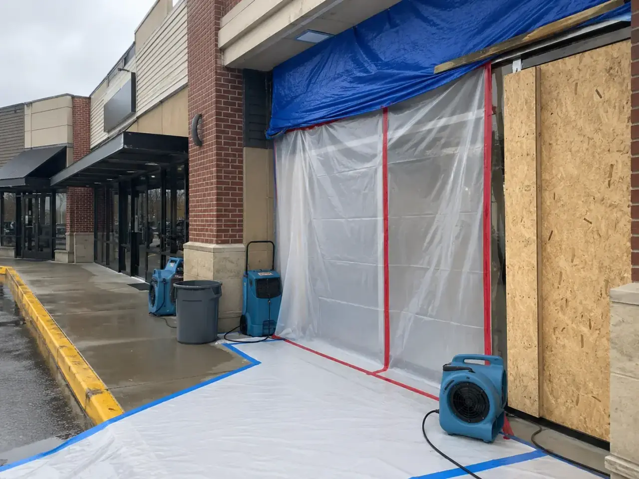 Retail Plaza Restoration Markham inspection and documentation