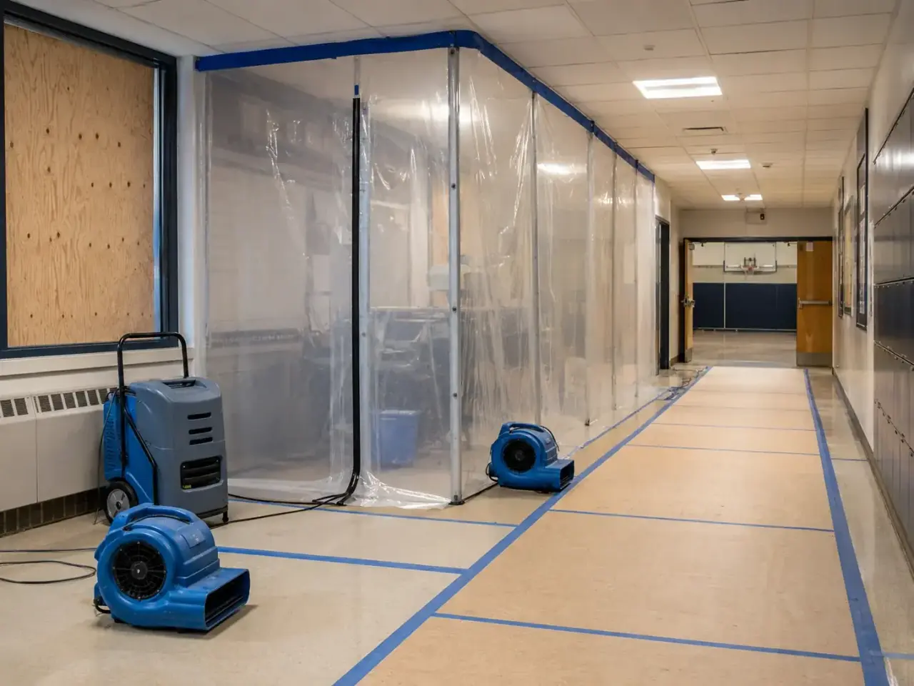 What School Restoration Services Maple includes