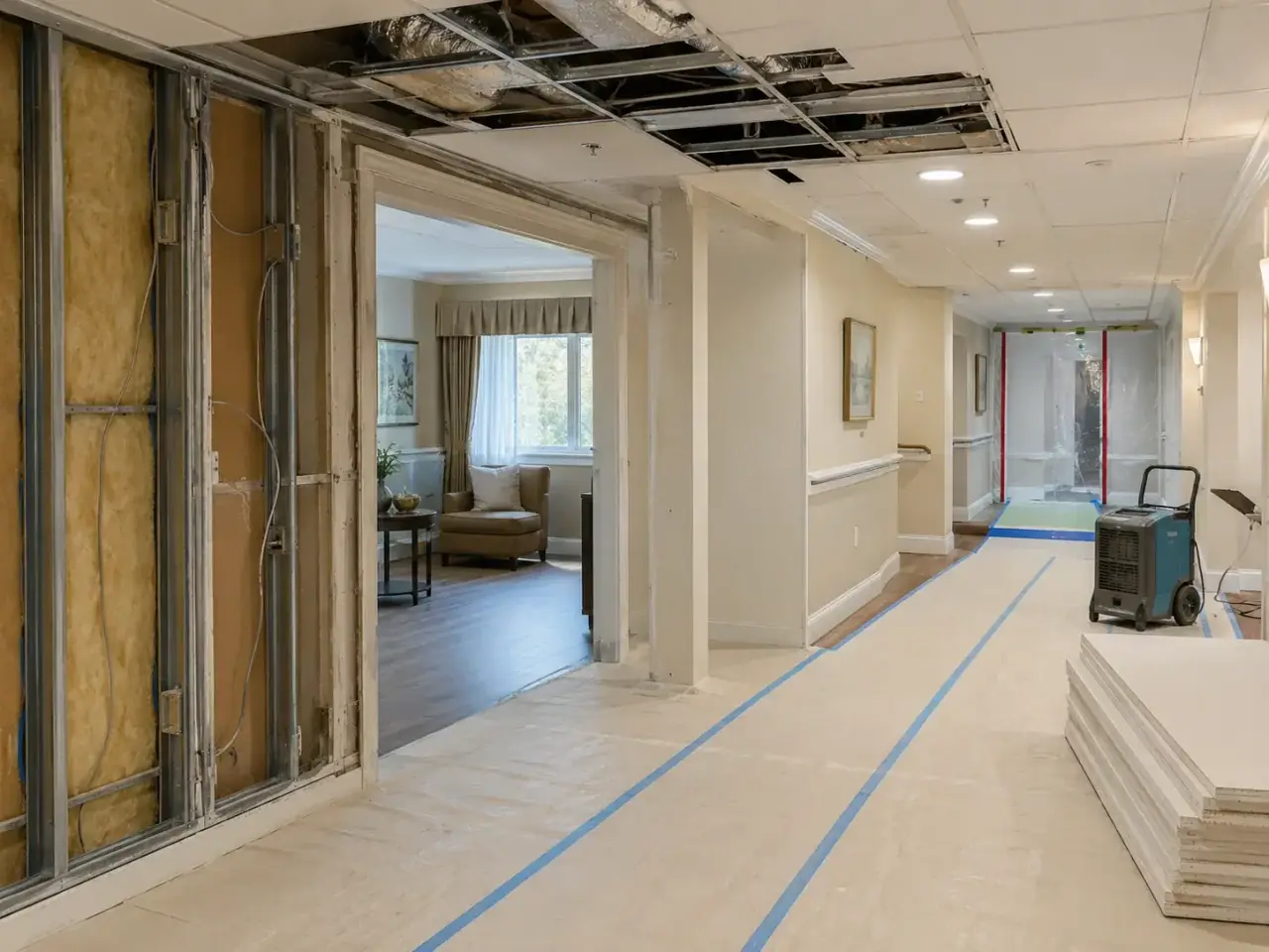 Senior Living and Retirement Home Restoration Brampton repairs and reconstruction