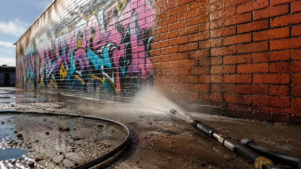 Vandalism and Graffiti Cleanup Maple repairs and reconstruction